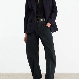 Nili Lotan Charcoal Trousers
